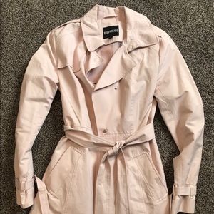 Pale baby pink long Express jacket